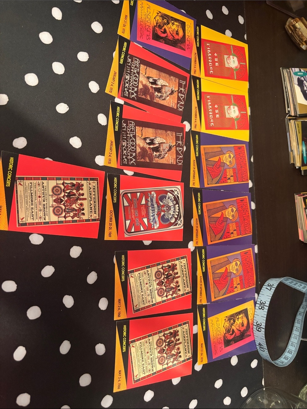 Vintage-Style Red and Purple Collectible Game Cards - Unbranded